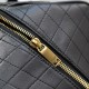 Vanity Case YSL Top-Handle Bag in Quilted Smooth Leather